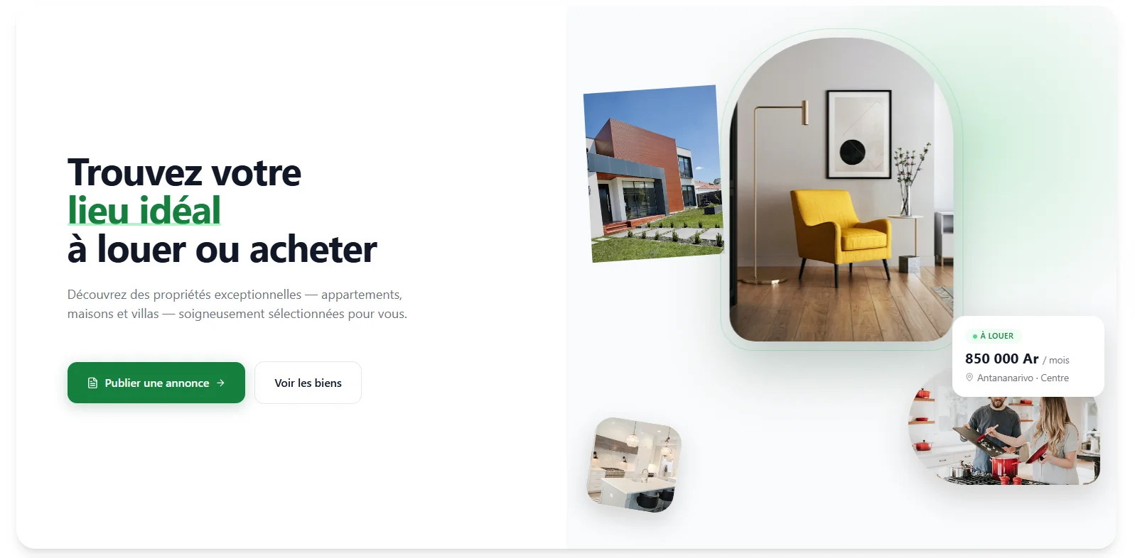 Site Psera - Vue principale